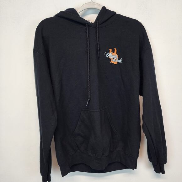 Ultimate Derby Sweatshirt Adult Size M Black Hooded Pullover Whiskey City Street - Picture 2 of 12